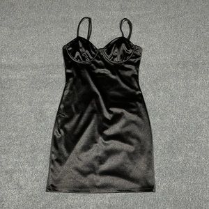 forever 21 black mini dress